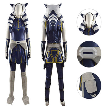 Ahsoka Season 7 Outfit Star Wars Clone Wars Ahsoka Tan Cosplay Halloween Costume